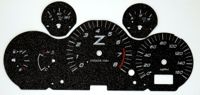 03-05 350Z Black with Metal Flake Gauge Face